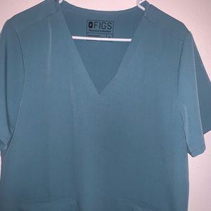 COPY - Figs Hydrogreen Casma Scrub Top. Size XL